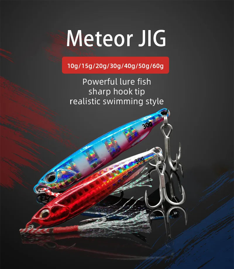 Metal Cast Jig Spoon