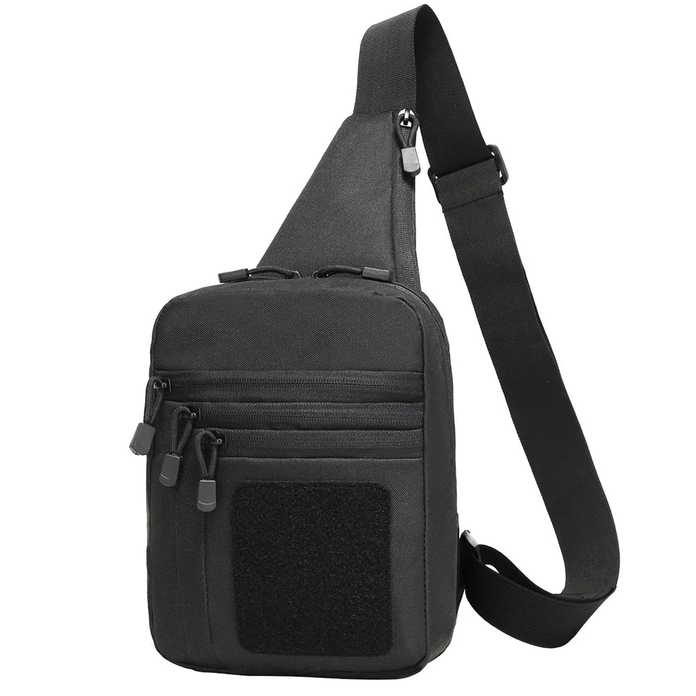 Tactical Sling Bag Concealed Carry Crossbody Gun Bag Qiuck Access Pistol Bag EDC Shoulder Chest Pack Range Bags Fanny Pack